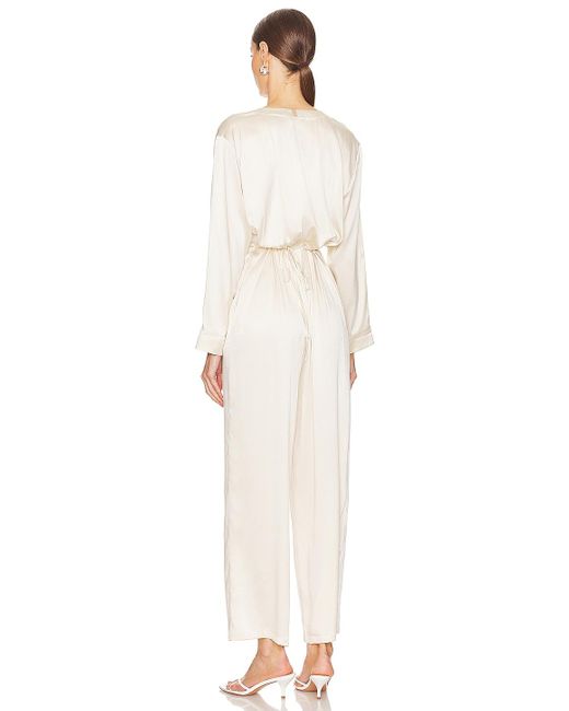 Lunya Silk Long Sleeve ジャンプスーツ White