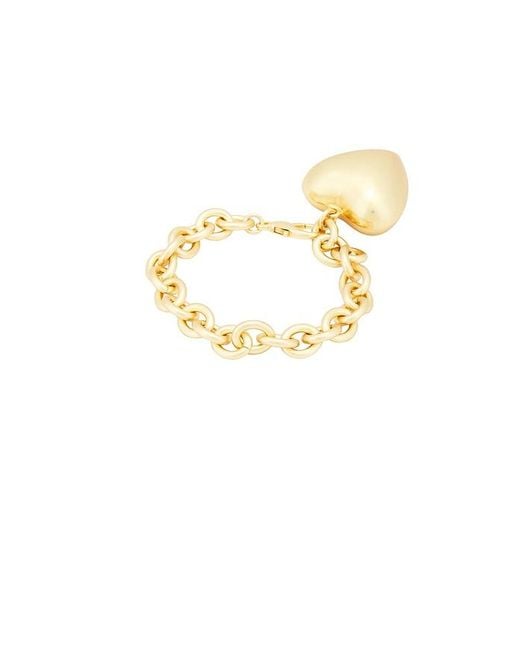 Roxanne Assoulin White The Puffy Heart Bracelet