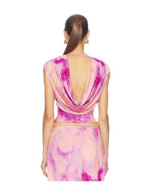 AFRM Pink Dexter Top