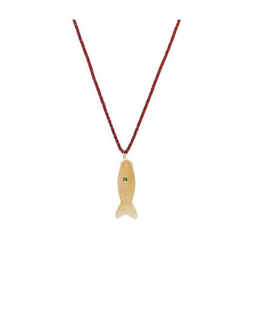 Lovers + Friends Black Quin Stone Necklace
