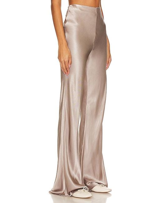 RUE SOPHIE Natural Satin Bell Pant