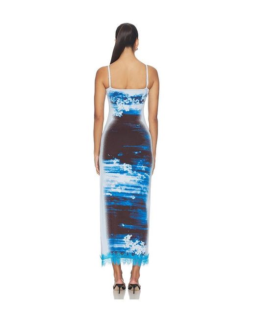 Ph5 Blue Iris Maxi Tank Dress
