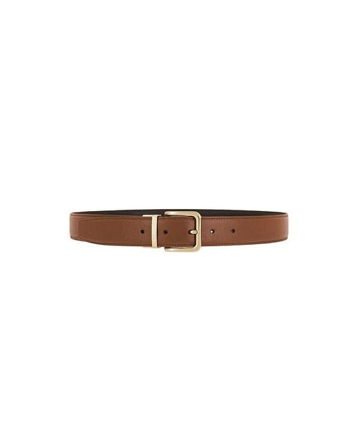 Vince White 32Mm Alex Reversible Stitched Belt for men