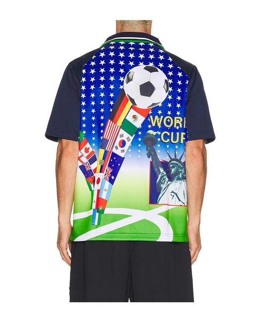 Pleasures Blue Flags Jersey for men