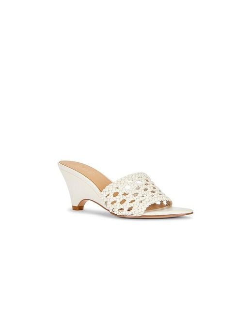 Raye White Estela Wedge