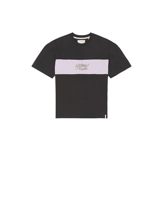 Critical Slide Black Electric Panel Tee for men