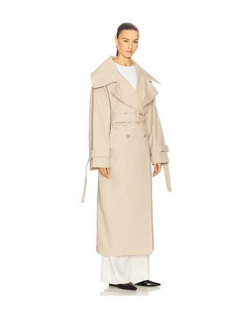 Lamarque White Josephine Coat