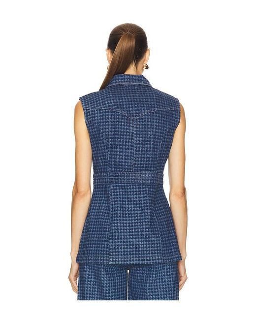seventy + mochi Blue Ani Vest