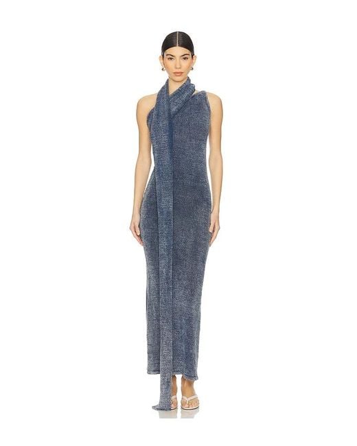 AYA MUSE Blue Kleid Han