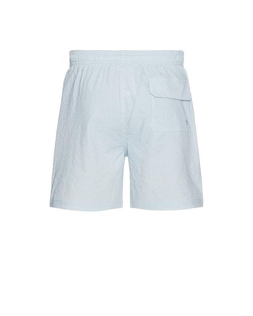Barbour Blue Somerset Swim Short for men