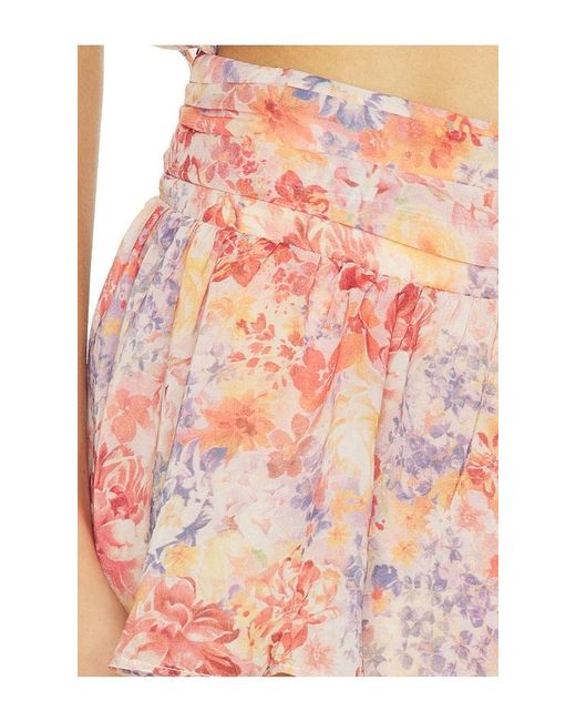 Lovers + Friends Multicolor Christine Short