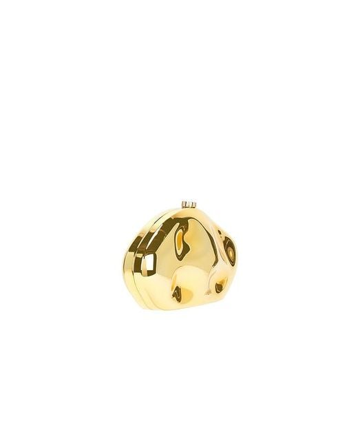 Cult Gaia Metallic The Caldera Clutch