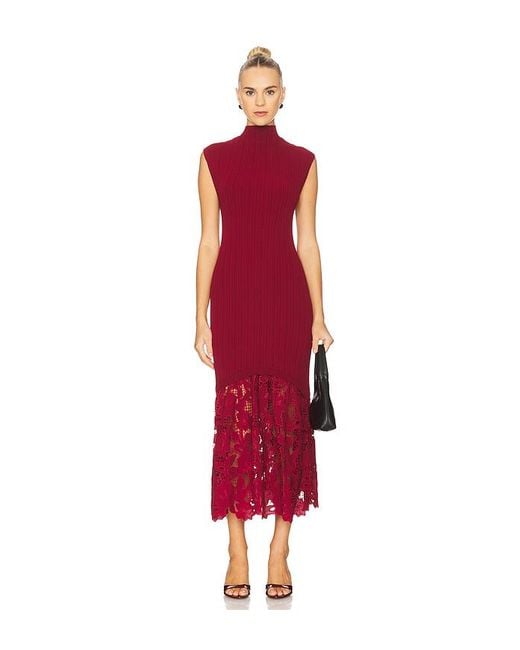 Saylor Red Kleid Dimitra