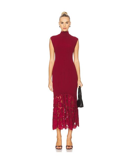 Saylor Red Dimitra Dress