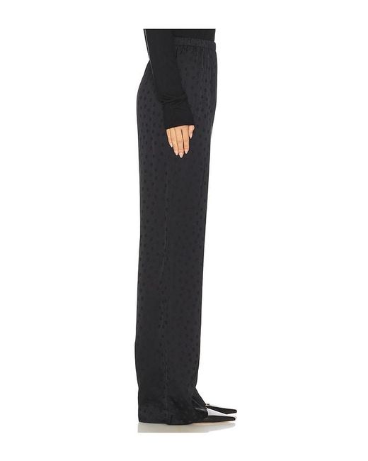 Anine Bing Black Elain Pant