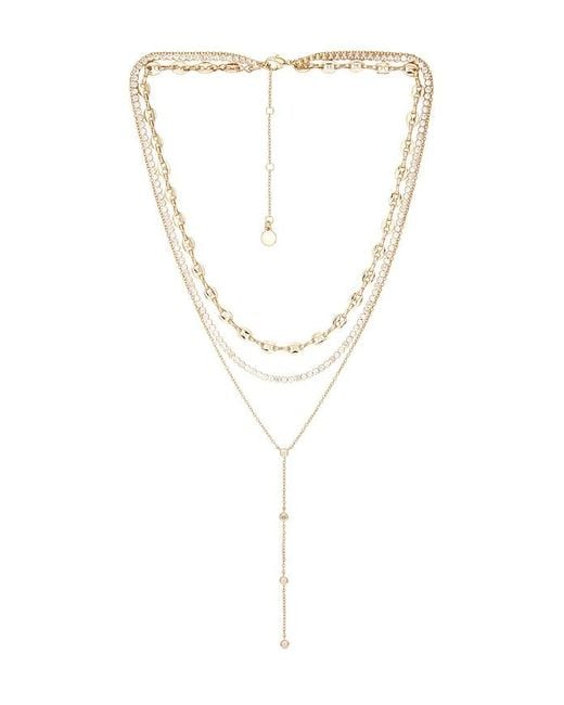 BaubleBar Metallic Catalina Layered Necklace