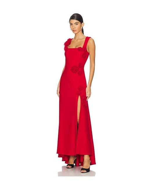Elliatt Red X Revolve Evanora Gown