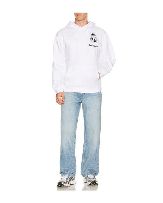 Real Madrid Cf White Major Hoodie for men