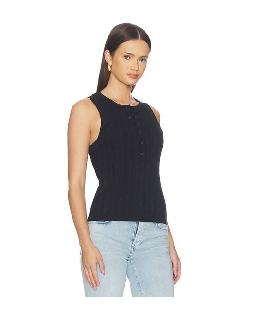 Sanctuary Blue Back To Bare Tank Top