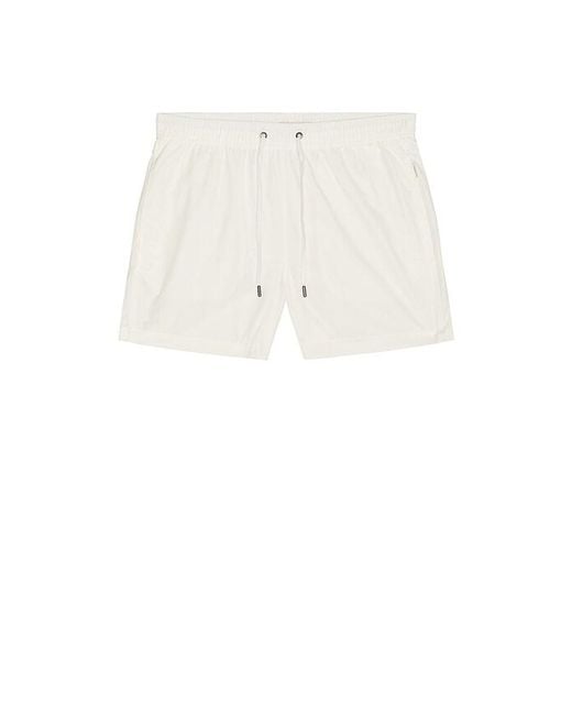Onia White Charles 5 Swim Trunk for men