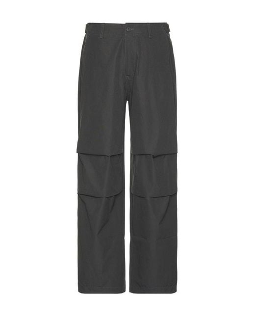 WAO Black The Parachute Pant for men
