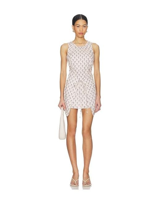Montce White Ale Mini Dress