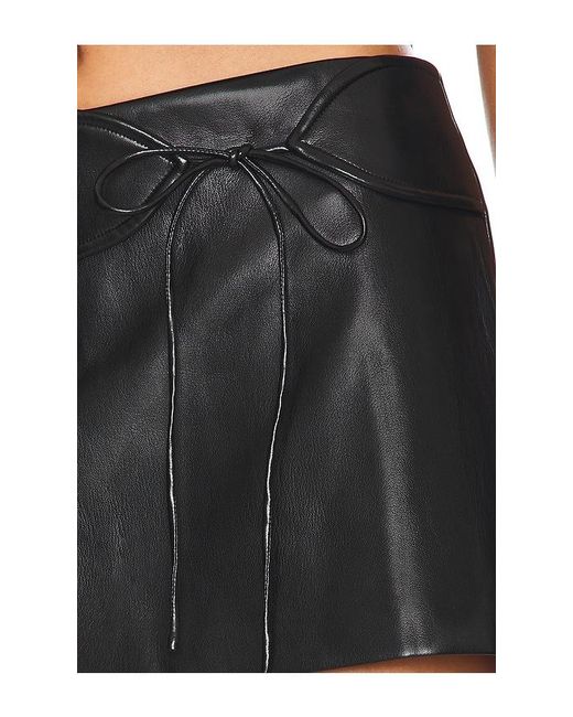 Amanda Uprichard Black Mila Skort