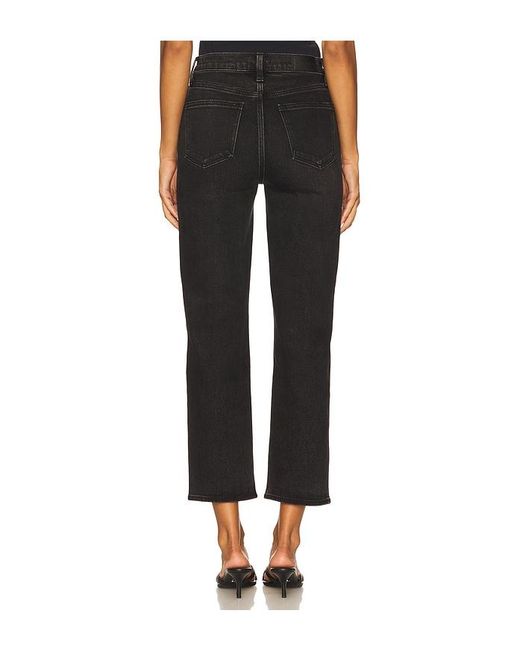Pistola Black Charlie High Rise Classic Straight Ankle Jeans
