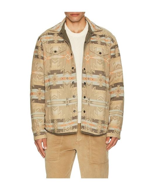 Faherty Reversible Jacket Faherty Doug Good Feather Reversible Jacket in Green for Men | Lyst UK