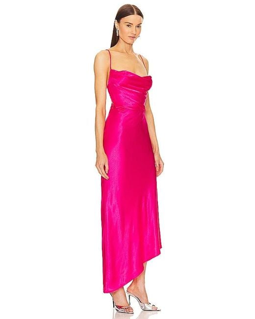 Michael Costello Pink X Revolve Cassie Midi Dress