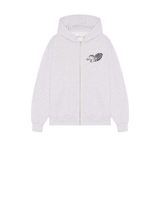 One Of These Days White Days Usa Zip Up Hoodie for men
