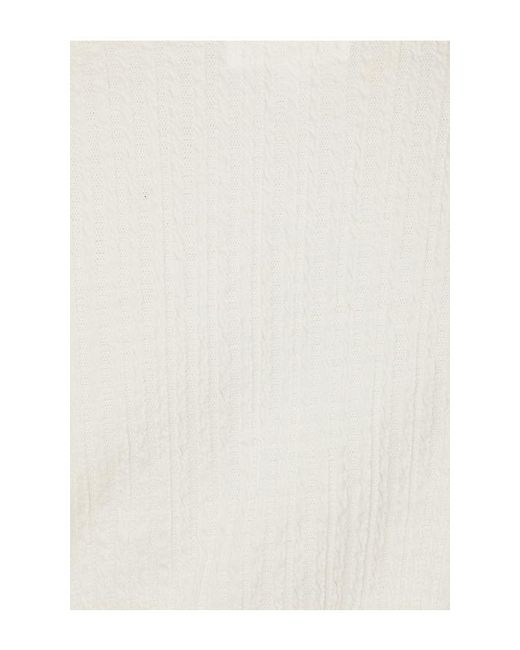 Nation Los Angeles White Deana Envelope Shirt