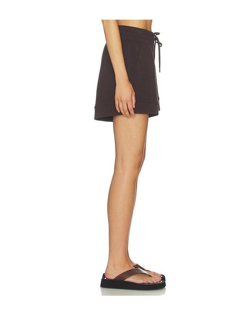 Varley Black Atrium High Rise Short