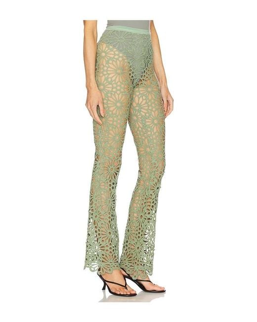 Norma Kamali Multicolor Boot Pant Without Waistband