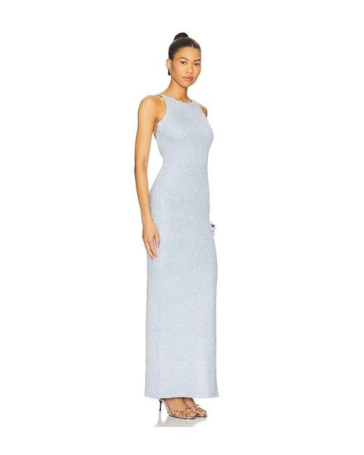 SNDY'S White Azaria True Maxi Dress