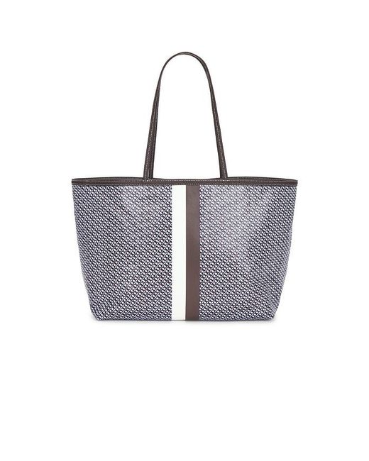 Tory Burch Black The Racer Tote Bag