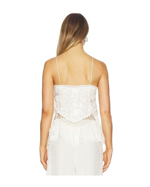 LoveShackFancy White Annemarie Top