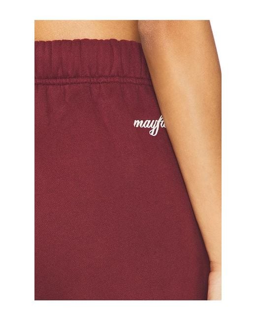 The Mayfair Group Red Just Be Fucking Kind Sweatpants