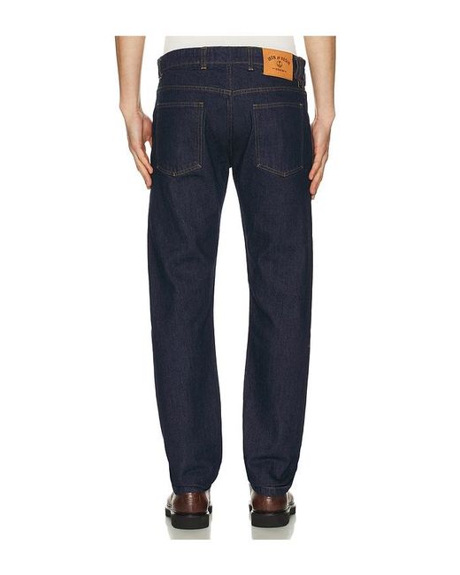 Iron & Resin Blue The Bodie Denim Pant V2 for men