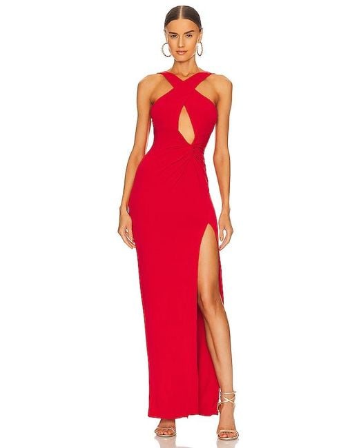 Nookie Red Belisse Gown