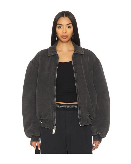 Chaqueta En Color Gris Talla (También En M, S, Xs) Alexander Wang de color Black