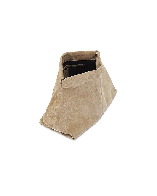 Flattered Natural Clay Bag