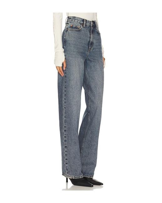 Dr. Denim Blue Echo Straight Leg Jeans