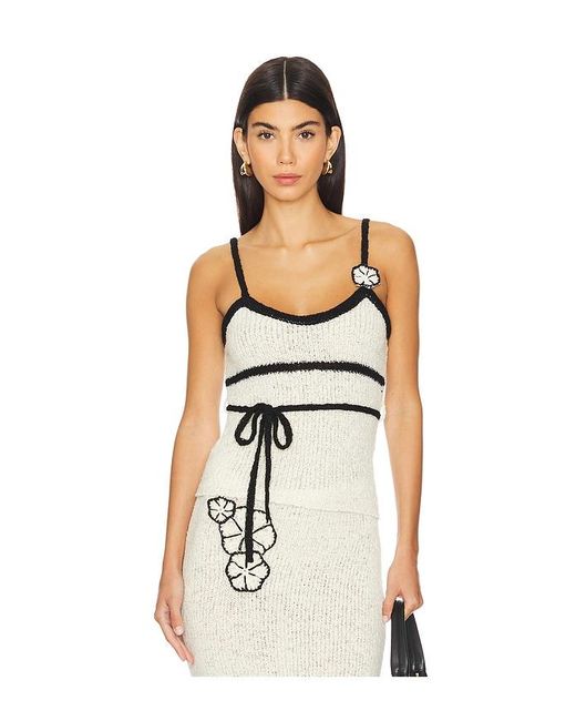 Asta Resort White Camilla Camisole