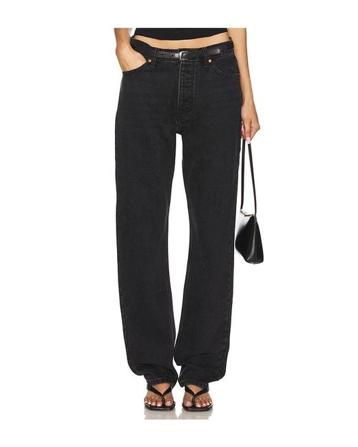 AYA MUSE Black Tapered Jeans