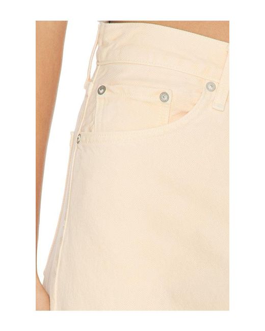 Agolde White Arc Jeans