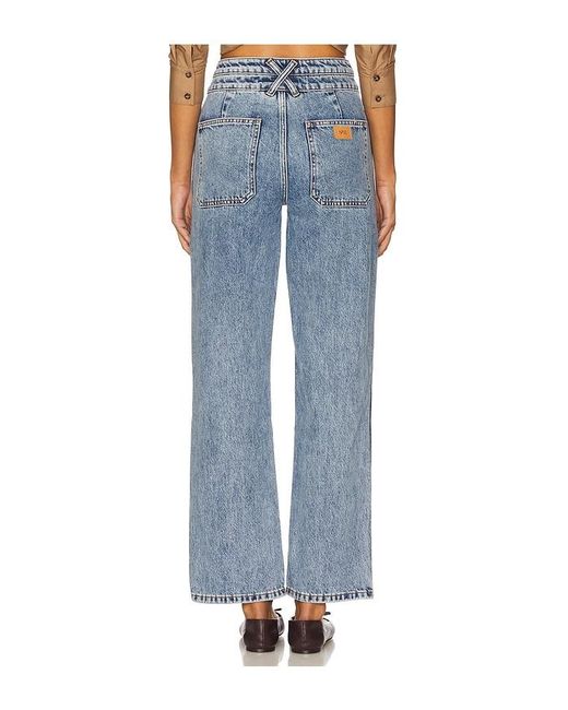 seventy + mochi Blue Leo Straight Jeans
