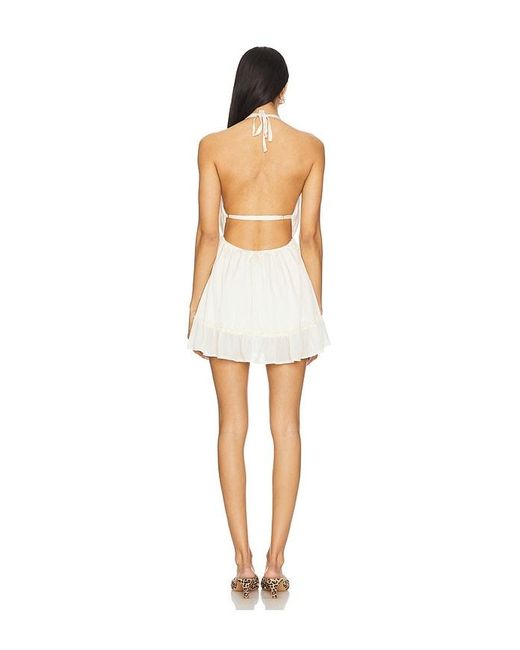 Amelie Teje White Lilliana Sundress