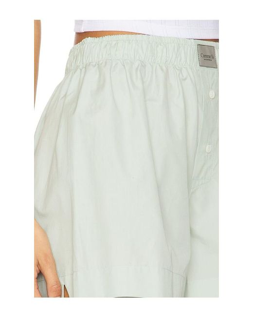 Comme Si White La Boxer Classica Short