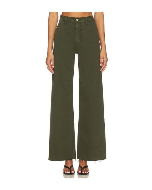 Pistola Green Penny High Rise Wide Jeans